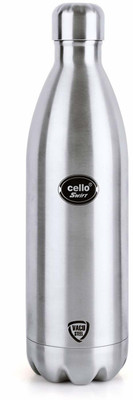 cello Swift Stainless Steel Flask 500ml 500 ml Flask(Pack of 1, Steel/Chrome, Steel)