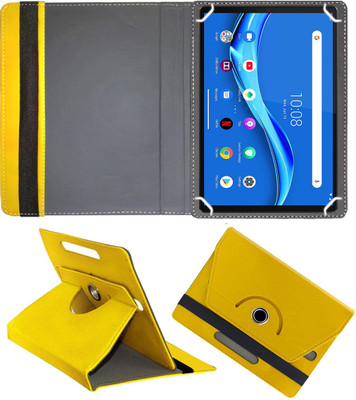 Fastway Flip Cover for Lenovo Tab M10 10.3 inch(Yellow, Cases with Holder, Pack of: 1)