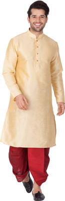 VASTRAMAY Men Kurta Dhoti Set