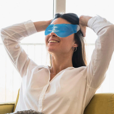 h&d craft (SET OF 1)Cooling Gel Relaxing Eye Mask with High Quality(200 g)
