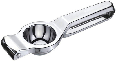 Kshitij Steel Stainless Steel Lemon Squeezer with Built in Bottle Opener Hand Juicer(Silver)