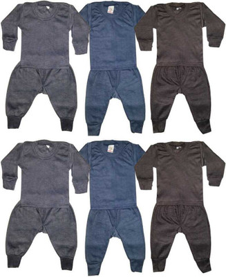 OSWAL JBI Top - Pyjama Set For Boys(Multicolor, Pack of 6)