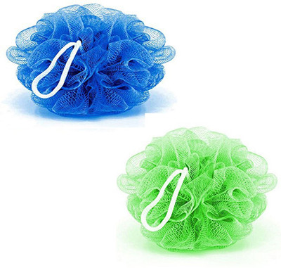 Passion Bazaar Loofah(Pack of 2, Blue, Green)