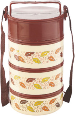 JAYCO Multiplex JR3 Lunch box for Office/College/School - Brown 3 Containers Lunch Box(1200 ml, Thermoware)