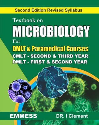 Textbook On Microbiology For DMLT & Paramedical Courses(Paperback, Dr. I. Clement)