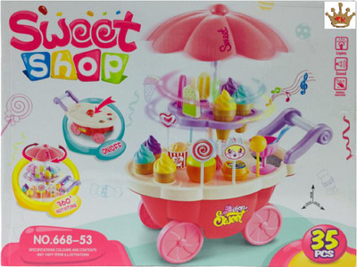 TOY KINGDOM CANDY SET LIGHT W MUSIC 35PCS