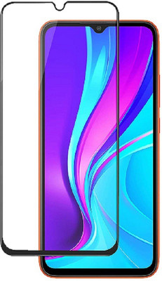XRENGTH Edge To Edge Tempered Glass for Redmi 9(Pack of 1)