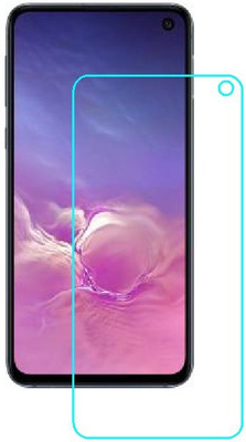 SONRAJ Edge To Edge Tempered Glass for Samsung Galaxy S2 Plus(Pack of 1)