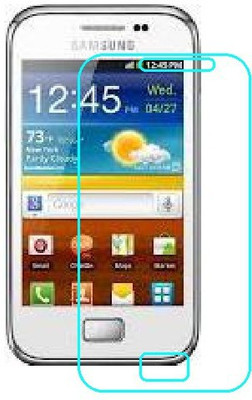 BKPRO Edge To Edge Tempered Glass for Samsung Galaxy Ace Plus(Pack of 1)