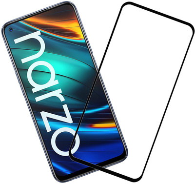Bai and kaka Edge To Edge Screen Guard for Realme Narzo 30 5G(Pack of 1)