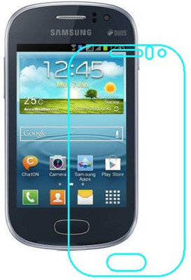 RVK Edge To Edge Tempered Glass for SAMSUNG GALAXY FAME(Pack of 1)