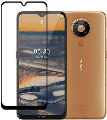VISHZONE Edge To Edge Tempered Glass for Nokia 5.3(Pack of 1)