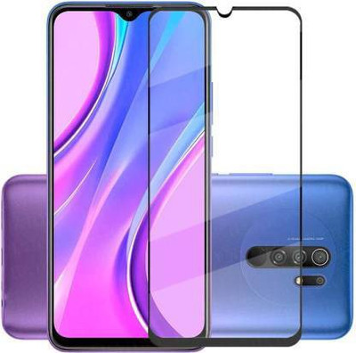 MOBIRUSH Edge To Edge Tempered Glass for Xiaomi Poco M2(Pack of 1)