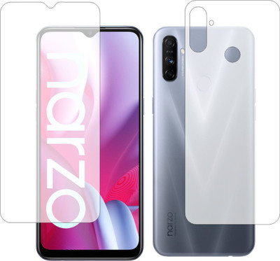 Fashion Way Front and Back Screen Guard for Realme Nazro 20A(Pack of 2)