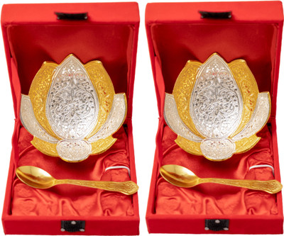Being Nawab Tray, Bowl Serving Set(Pack of 2)