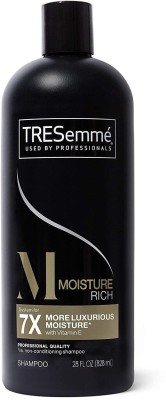 TRESemme Shampoo for Dy Hair Moisture Rich Professional Quality Salon-Healthy Look and Shine Moisture Rich Formulated with Vitamin E and Biotin 28 oz(828 ml)