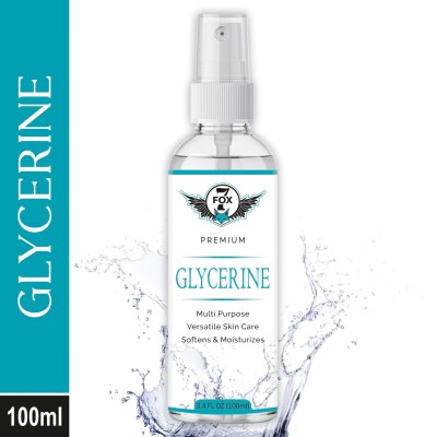 7 FOX Pure Glycerine- To Soften & Moisturize Skin And Multipurpose- Premium Grade- Face Wash(100 ml)