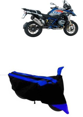 RONISH Two Wheeler Cover for BMW(R 1200 GS, Black, Blue)