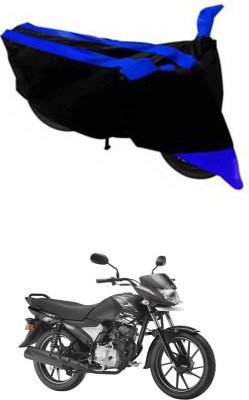 RONISH Two Wheeler Cover for Yamaha(Saluto RX, Black, Blue)