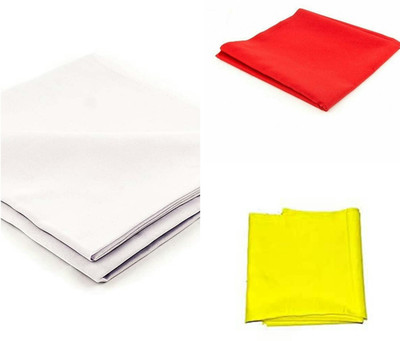 Shree Poojan Hindu Altar Cloth Altar Cloth(Pack of 3)