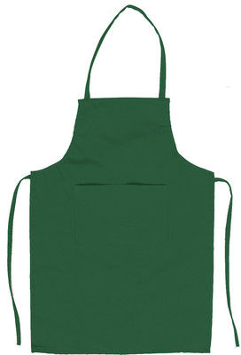 SWITCHON Polyester Home Use Apron - XS(Green, Single Piece)