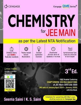 Chemistry for Jee Main Third Edition(English, Paperback, Saini Seema)