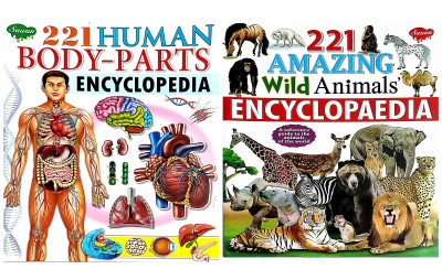 ENCYCLOPEDIA- 221 Human Body parts & Wild Animals(Paperback, Sawan)