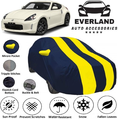 EverLand Car Cover For Nissan 370z (With Mirror Pockets)(Yellow, Blue)