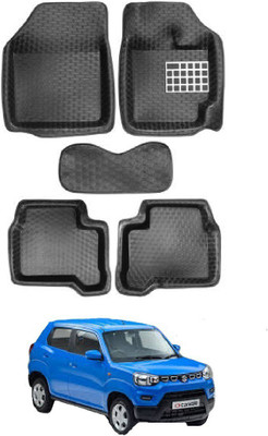 MATIES PVC 5D Mat For  Maruti Suzuki S-Presso(Black)