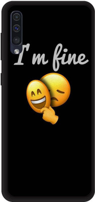 MNU Back Cover for Samsung galaxy A50 I am fine(Multicolor, Waterproof)