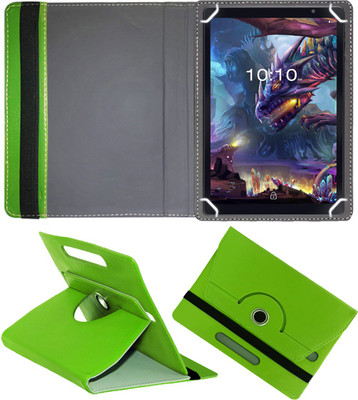 Fastway Flip Cover for iBall iTAB MovieZ Tablet (10.1 inch, 4G LTE)(Green, Cases with Holder, Pack of: 1)