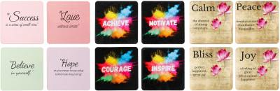 DULI 0 Compartments MDF Coaster(Multicolor)
