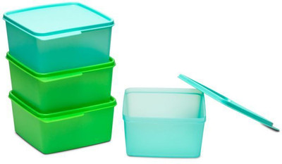 TUPPERWARE Plastic Utility Container  - 1200 ml(Pack of 4, Multicolor)