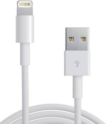 SANNO WORLD Micro USB Cable 1 m SND2_1832(Compatible with All iPhones, 5, 6, 7, 8, X Series, iPad & iPod, White, One Cable)