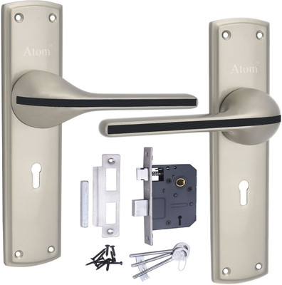 ATOM Zinc Alloy Matte Handlesets(Silver, Black)