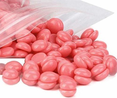 Ramya beauty care No Strip Hard Wax Beans Depilatory Peel Off Hair Removal Pack Wax pink 100gm Wax(100 g)