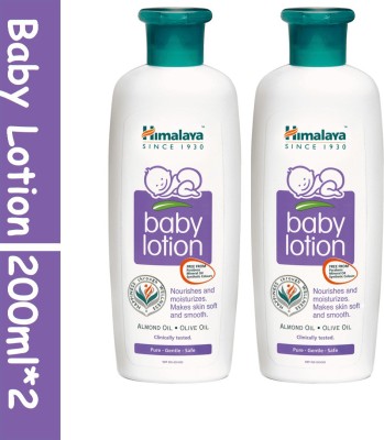 HIMALAYA Baby lotion for soft and smooth skin Pack of 2(200 ml)