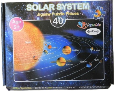 iQKids Solar System Jigsaw Floor Puzzle - Educational Learning Toy Game(40 Pieces)