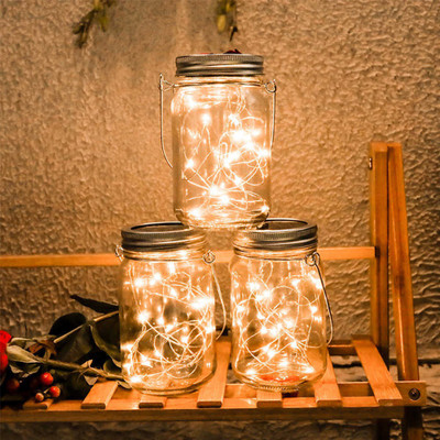 NISCO 100 LEDs 10 m Yellow Flickering, Steady String Rice Lights(Pack of 4)