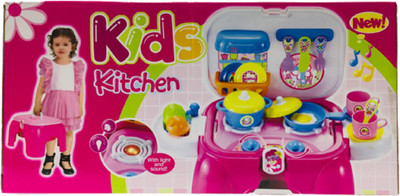 TOY KINGDOM KITCHEN SET WITH LIGHT & MUSIC