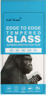 CELLSHIELD Edge To Edge Tempered Glass for LG Xpression Plus 3(Pack of 1)