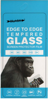 Black Arrow Edge To Edge Tempered Glass for Samsung Galaxy M21(Pack of 1)