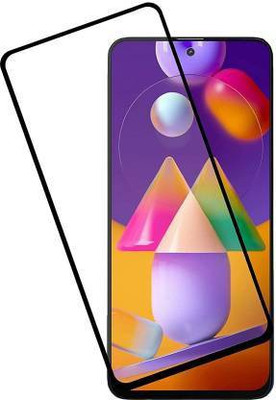 ZIVITE Edge To Edge Tempered Glass for Samsung Galaxy M31s(Pack of 1)