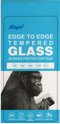 Zinger Edge To Edge Tempered Glass for Samsung Galaxy M01s(Pack of 1)