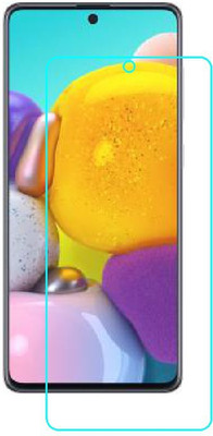 CHAMBU Edge To Edge Tempered Glass for Samsung Galaxy A71(Pack of 1)
