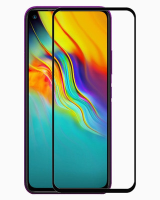 XRENGTH Edge To Edge Tempered Glass for Infinix Hot 9(Pack of 1)