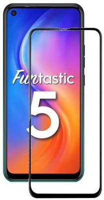 LIKEDESIGN Edge To Edge Tempered Glass for Tecno Spark 5, Tecno Spark 5 Pro(Pack of 1)