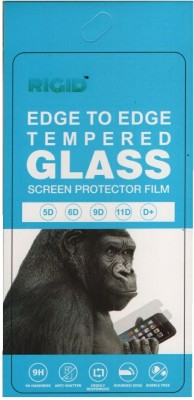 Rigid Edge To Edge Tempered Glass for Oppo A52(Pack of 1)
