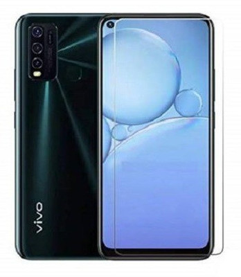 HOBBYTRONICS Tempered Glass Guard for VIVO Y30/Y50(Pack of 1)
