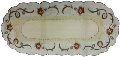 DELHI PVC CORP Multicolor 80 cm Table Runner(Polyester)